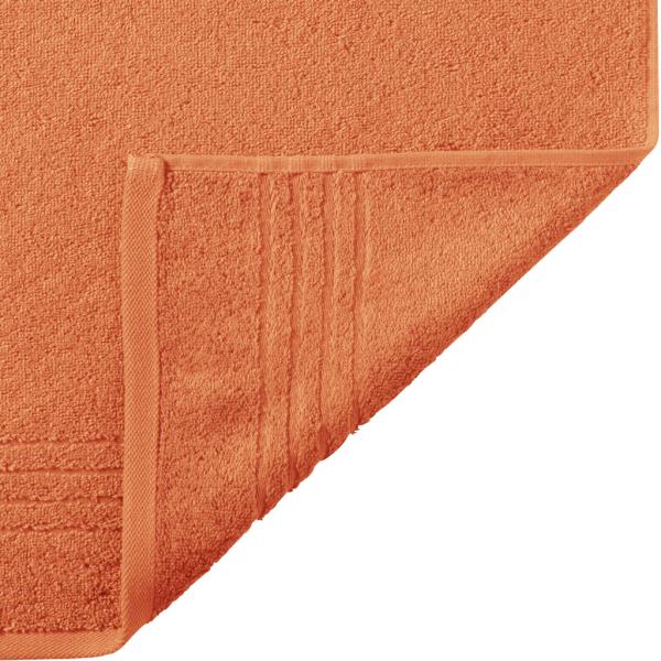 Madison Handtuch 50x100cm orange 500g/m² 100% Baumwolle Bild 2