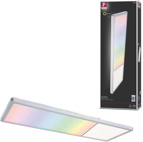 Paulmann No. 71020 LED Panel Atria Shine 580x200 mm RGBW 20W Chrom matt Bild 4