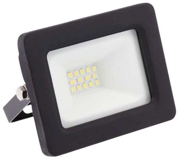 10w LED Strahler Flut Licht für den Außenbereich IP65 in schwarz Eckig|Neutralweiß