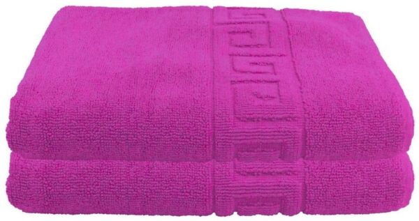 Julie Julsen Handtücher 2-Handtücher-Pink, Baumwolle (2-St)