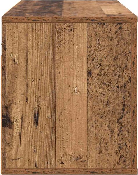 vidaXL Wandmontiertes TV-Regal Altholz 80 x 34,5 x 40 cm Holzwerkstoff 881150 Bild 6