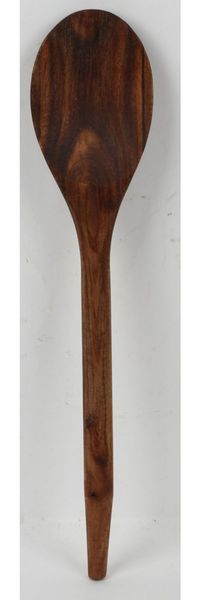 Kochlöffel aus Akazienholz ca. 32 cm robuster Holz Küchenhelfer schonend für beschichtete Pfannen und Töpfe