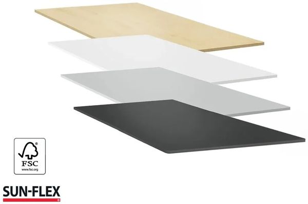 SUN-FLEX® Tischplatte aus Birkenlaminat 160×80 cm