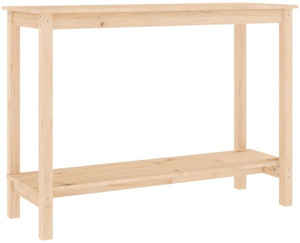 Konsolentisch, Beistelltisch, Konsole 110x40x80 cm Massivholz Kiefer