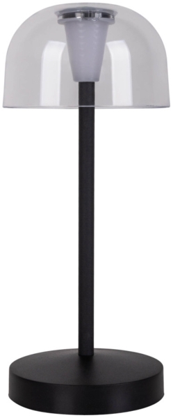 Light & More LED Akku-Tischleuchte Gomba schwarz dimmbar Bild 6