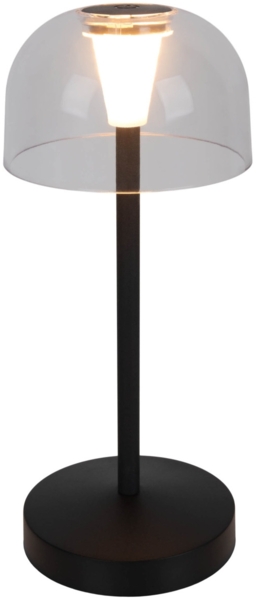 Light & More LED Akku-Tischleuchte Gomba schwarz dimmbar Bild 5