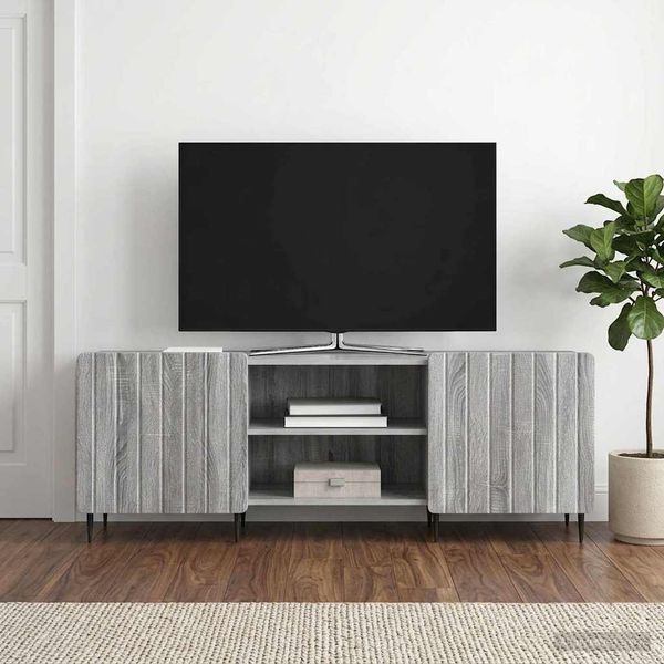 vidaXL TV-Schränk Graues Sonoma 150 x 31 x 52 cm Holzwerkstoff 894461