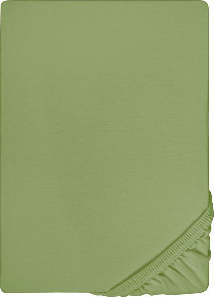 biberna Feinjersey-Spannbetttuch 0077144, fichte, 1x 90x190 cm - 100x200 cm Bild 5