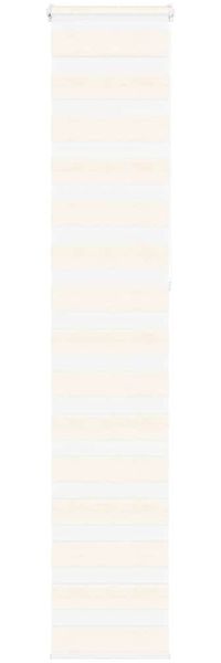 vidaXL Doppelrollo Marmorbeige 50x230 cm Stoffbreite 45,9 cm Polyester 4014693