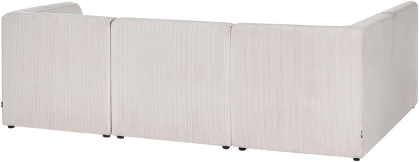 Modul Ecksofa 4-Sitzer LEMVIG Cord Beige rechtsseitig Bild 6