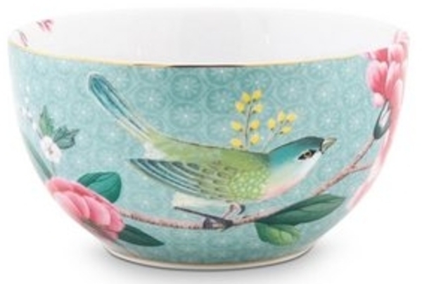 PiP Studio Schale Blushing Birds Bowl blue 12 cm, Porzellan, (Schüsseln & Schalen), Bowl Blushing Birds Blue 12cm Bild 4