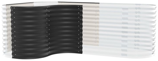 Vitavia Hochbeet-Erweiterung Curve, schwarz