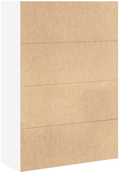 vidaXL Bücherregal Weiß 80x30x114 cm Holzwerkstoff 857931 Bild 5