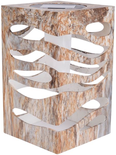 Light & More LED Solarleuchte braun