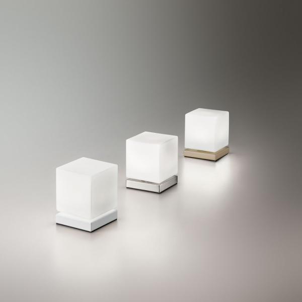 FABAS LUCE No. 3407-30-225 LED Tischleuchte Brenta weiß gold matt 14 cm Touchdimmer Bild 4