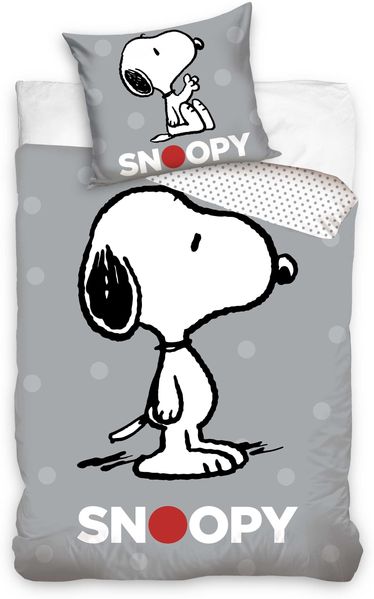 Snoopy Peanuts Bettwäsche Kinderbettwäsche SNO215002 160x200 cm + 70x80 cm