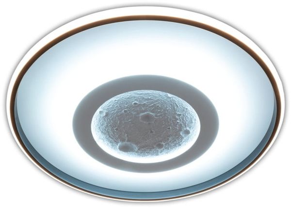 Light & More LED Deckenleuchte Moon 50 W Metall RGB