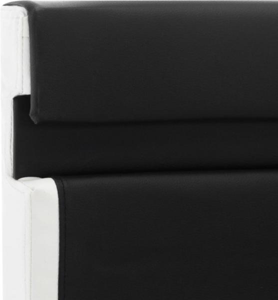 vidaXL Bettgestell mit LED Schwarz Kunstleder 120x200 cm, Mit Beleuchtung [280303] Bild 13