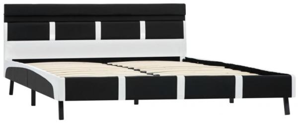 vidaXL Bettgestell mit LED Schwarz Kunstleder 120x200 cm, Mit Beleuchtung [280303] Bild 9