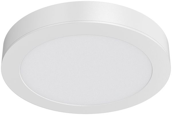LED Aufbau Deckenleuchte Deckenlicht Rund 24W 2400LM 4000K, Ø30cm Ultra Slim LED Panel weiß