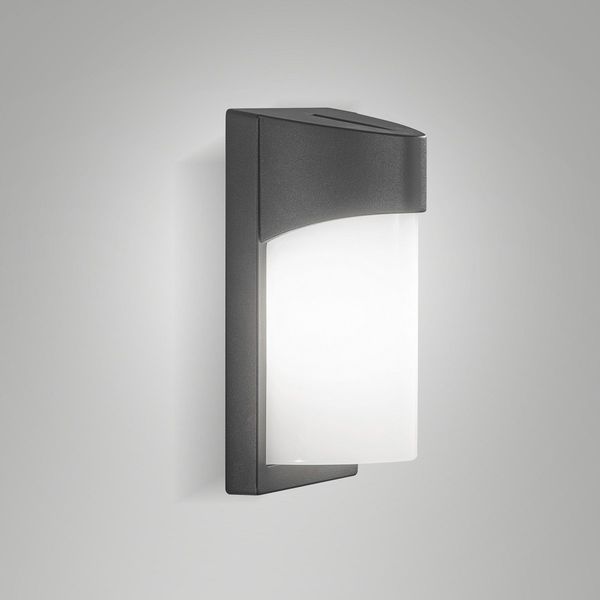 Fabas Luce 6562-21-294 Wandleuchte Gluck dunkelgrau E27 IP54
