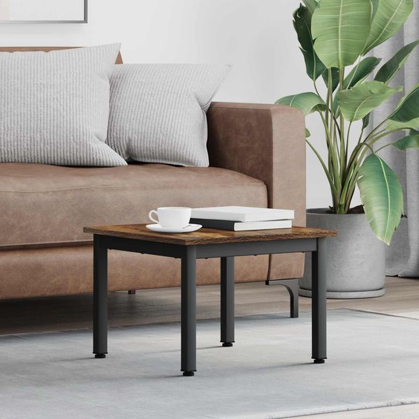 vidaXL Couchtisch Raucharbe 50 x 50 x 36 cm Holzwerkstoff 892544
