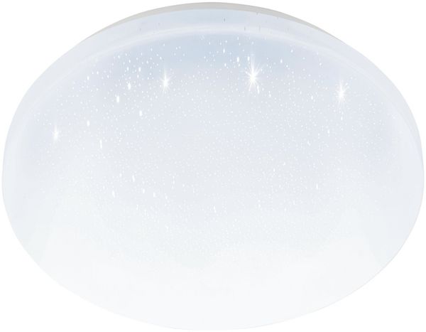 Eglo LED Deckenleuchte Pogliola-E Ø 26cm 10W neutralweiß Kristalleffekt