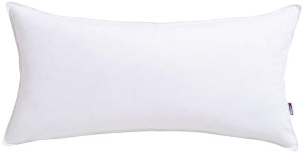 my home Federkopfkissen Liem Kopfkissen 40x80 cm, 80x80, Füllung: 85% Federn & 15% Daunen, Bezug: Baumwolle, Bauchschläfer, Rückenschläfer, Seitenschläfer, Kissen mit DOWNPASS zertifiziert und Made in Germany Bild 4