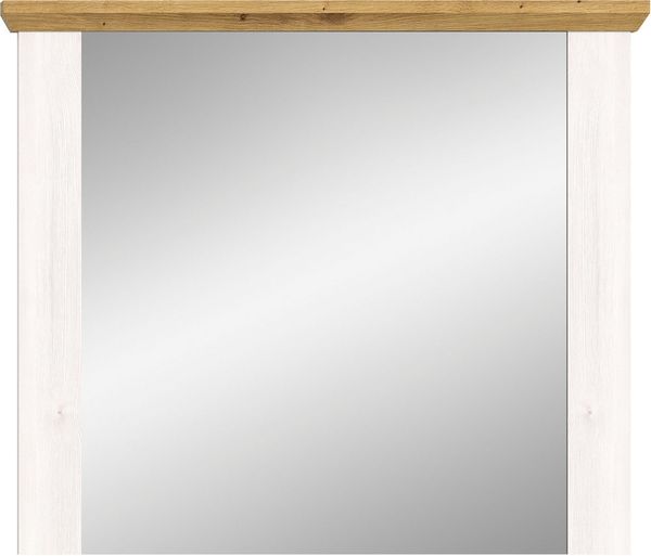 Home affaire Spiegel Cosenza, Breite 82 cm, 2-farbig, in Landhausoptik, Garderobenspiegel, Wandspiegel, Flurspiegel, Dielenspiegel