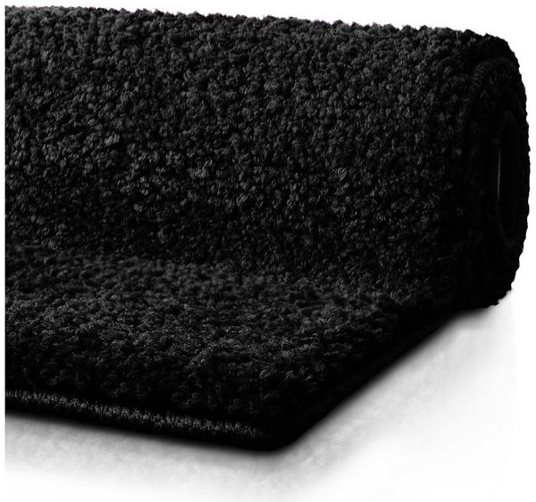 Karat Badematte Bari Hazy, Rechteckig, In verschiedenen Farben & Größen erhältlich, Höhe 30 mm, Weicher & dichter Flor, Polyester, Mikrofaser, Rechteckig, besonders weich durch Mikrofaser