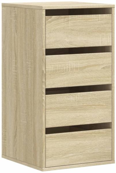 vidaXL Kommode Sonoma-Eiche 40x41x76 cm Holzwerkstoff 852863