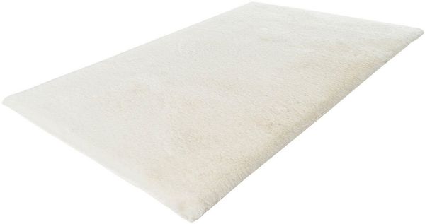 Kayoom Badematte Rabbit Light, Höhe 22 mm, rutschhemmend beschichtet, fußbodenheizungsgeeignet, Polyester, rechteckig, weiche Kaninchenfell Haptik, Badezimmer, Kinderzimmer, Schlafzimmer