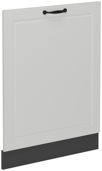 Geschirrspülblende R-Line Weiß Landhaus 60 cm ohne Arbeitsplatte Vicco