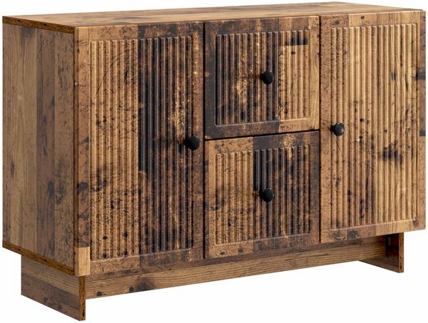 vidaXL Sideboard Altholz 89 x 34,5 x 60 cm Holzwerkstoff 893973