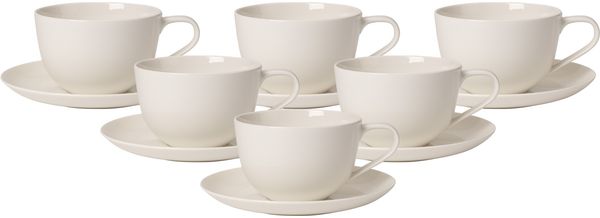 Villeroy & Boch For Me Frühstückstasse mit Untertasse 300 ml 6er Set
