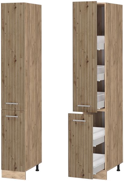 Apothekerschrank R-Line Artisan-Eiche 30 cm Vicco Bild 5