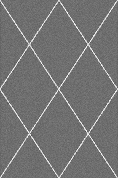 Dekoria Teppich Royal Rhombs dark grey /cream 160x230cm