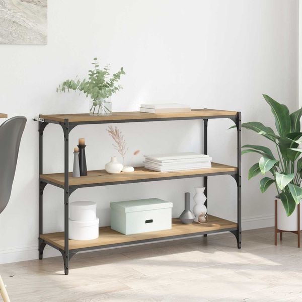 vidaXL Bücherregal Artisan-Eiche 100 x 33 x 70,5 cm Holzwerkstoff 881115