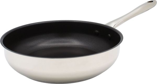 Krüger Edelstahl Bratpfanne beschichtet aus der Serie Miami 28cm