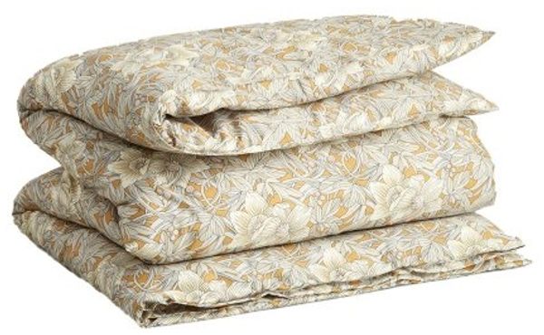 Gant Home Einzelbettbezug mit Reißverschluss Floral Dark Mustard Yellow (155x220 cm) 851030002-729-155x220