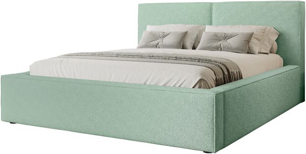 Polsterbett Sokoz Boucle (Farbe: Coral 65, Größe: 160 x 200)