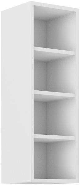 Hängeschrank Regal 30 Weiß Küchenzeile Küchenblock Küche Stilo Landhaus Höhe 90
