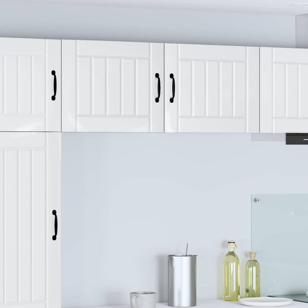 vidaXL Wandschrank LUCCA Hochglanz Weiß 50 x 31 x 40 cm Holzwerkstoff 884902