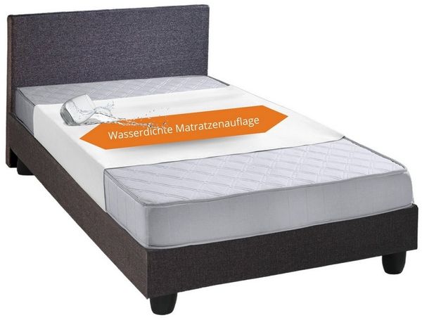 Matratzenauflage wasserdichtes Stecklaken sleepling, Betteinlage, Querauflage, milbendicht, urinundurchlässig, weiß