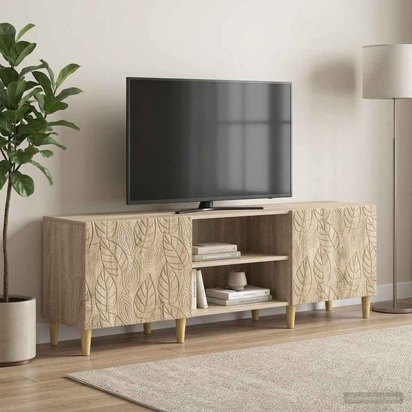 vidaXL TV-Schränk 150 x 31 x 50 cm Sonoma-Eiche Holzwerkstoff 895147