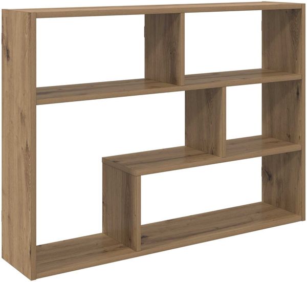 vidaXL Wandregal Wandhalterung Artisan-Eiche 95 x 20 x 69,5 cm 8012147