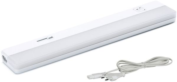 Müller Licht LED Unterbauleuchte Fida DIM 60 8W GU5.3 900lm 3000K Warmweiß Innenbereich dimmbar individuelle Beleuchtung 580mm Kunststoff weiß