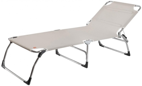 AMIGO BIG Grau Sonnenliege Gartenliege Dreibeinliege FIAM