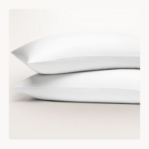 Seralino Seitenschläferkissenbezug Mako Satin Kissenbezug (100% Bio Baumwolle) weich, hautfreundlich, (2 Stück), Fairtrade/ GOTS zertifizierte uni Kissenhülle mit Reißverschluss