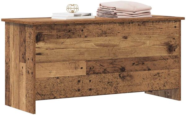 vidaXL Aufbewahrungstruhe Altholz 100 x 40 x 50 cm Holzwerkstoff 8011273 Bild 2